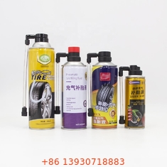 Anti Puncture Aerosol Spray Cap Tyre Sealat Inflator สำหรับซ่อมรอยเจาะ