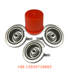 PP ช่องขยาย Aerosol กระตุ้นจุ POM 27.34mm ความสูง