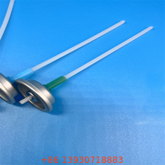 ตัวอย่างฟรี วัดปุ่ม Aerosol Valve 50-200mcl หมอกสเปรย์บรรจุสําหรับผลิตภัณฑ์ทั้งหมด