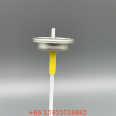 วาล์ววัตถุดิบ Aerosol Measuring Valve สําหรับอาหาร 1 นิ้ว วาล์ววัตถุดิบพลาสติก