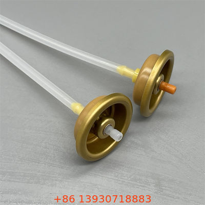 เครื่องล้างกลิ่น Aerosol Can Valve Spray Valve สําหรับการใช้งานดูแลบุคคล ด้วยผลงานการจัดสรรที่น่าเชื่อถือ