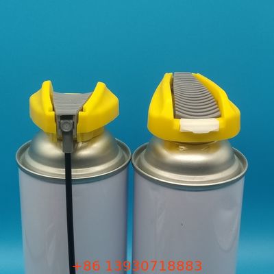 Ergonomic Two-Way Trigger Spray Cap with Foldable Handle For Aerosol Cans