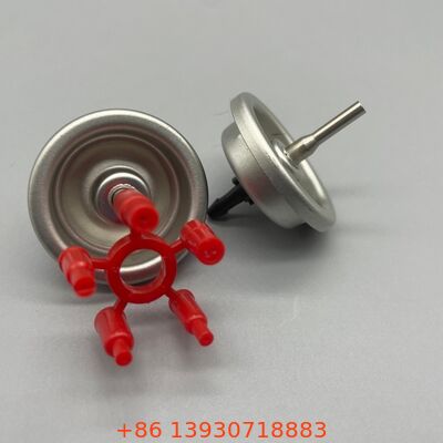 วาล์วเติมแก๊สไฟแช็กละอองลอยเข้ากันได้กับชุดวาล์วเติมความปลอดภัยสูง