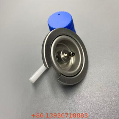 วาล์วเตาแก๊สกลางแจ้งทนทานสูงขนาด 1 นิ้ว พร้อมฝาครอบป้องกันสีแดง