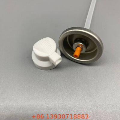 วาล์วเอเอโรโซลชามพูแห้งที่มีเทคโนโลยีกระจายผงที่ปลอดภัยจากสี