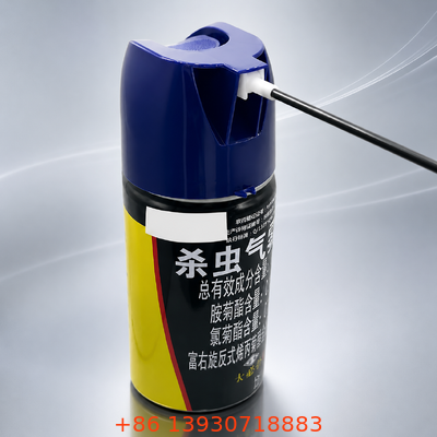 65 มิลลิเมตร Aerosol Overcap กับท่อฉีดขยายและพอลิโพรพีเลนที่ทนต่อสารเคมีสําหรับการฉีดแม่นยํา