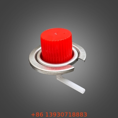 วาล์วตลับแก๊สโลหะบาร์บีคิวกลางแจ้ง OEM ป้องกันการรั่วไหลน้ำหนักเบา