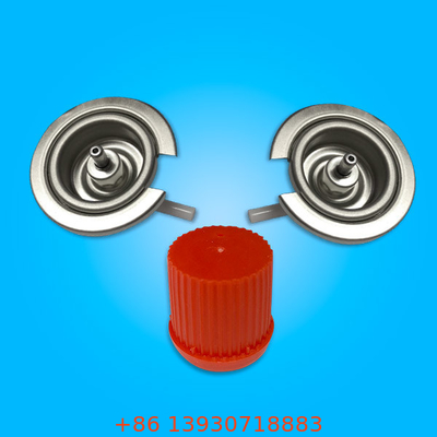 วาล์วขวดแก๊สบิวเทนเครื่องทำความร้อนแบบพกพาสำหรับโรงแรม Anti Leakaging