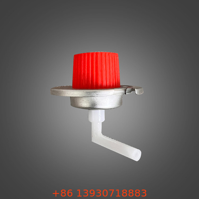 BBQ Butane Gas Valve วาล์วเตาแคมป์กลางแจ้งความต้านทานการกัดกร่อน