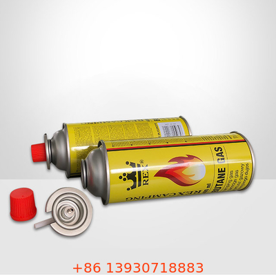 25.4mm Camping Butane Gas Valve สำหรับกระป๋องสเปรย์กระป๋องติดผนังแบบตรง