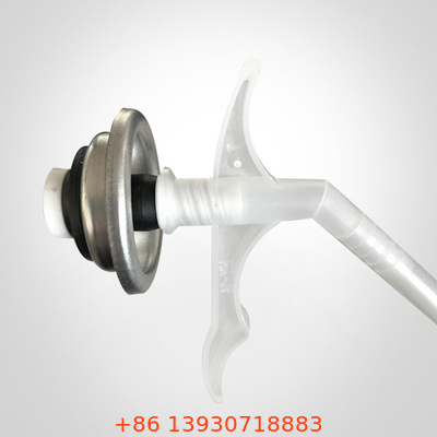 Tube Type PU Foam Cleaner วาล์วละอองลอยพร้อมหลอดและฝาปิดสำหรับกระป๋องวัสดุก่อสร้าง