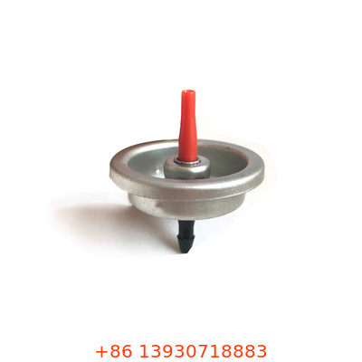 โลหะเหล็กวิลาดแก๊สไฟแช็ก Inlet Butane Refill Valve ความต้านทานด่าง
