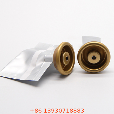 กระเป๋าผู้หญิงความสูง 100 มม. บนผลิตภัณฑ์วาล์วสำหรับกระป๋องเครื่องสำอาง