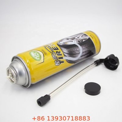 ยางซ่อม Inflator สเปรย์หมวกไม่มีการกัดกร่อน OEM Accepptable