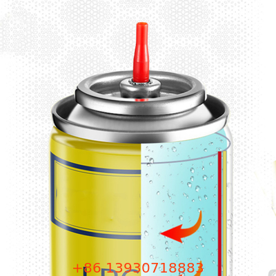 ODM OEM วาล์วเติมแก๊สสำหรับเติมแก๊สด้วยก้านพลาสติกบิวเทนสำหรับกระป๋องแก๊สกระป๋อง