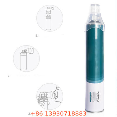 กระป๋องสเปรย์ขวดออกซิเจนความแข็งแรงสูงพร้อมหัวฉีดหน้ากาก