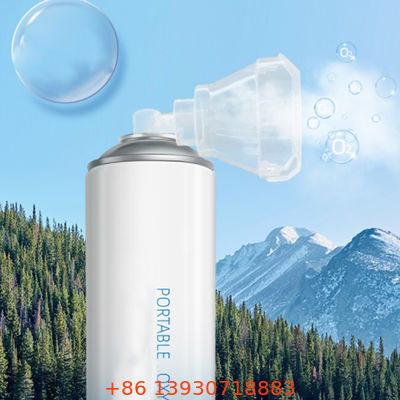 กระป๋องสเปรย์ขวดออกซิเจนความแข็งแรงสูงพร้อมหัวฉีดหน้ากาก