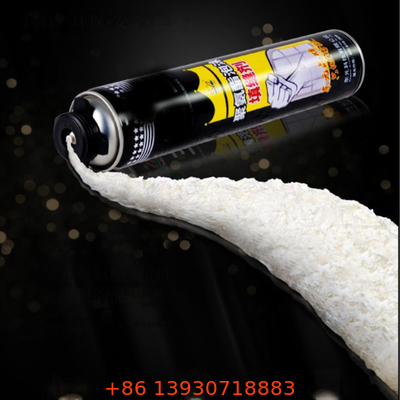 หนึ่งนิ้วเหล็กวิลาด PU โฟมกาวแก้วสเปรย์วาล์ววัสดุก่อสร้างวาล์วโฟมด้วยฟาง