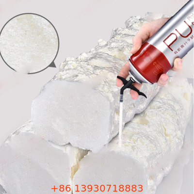 Tube Type PU Foam Cleaner วาล์วละอองลอยพร้อมหลอดและฝาปิดสำหรับกระป๋องวัสดุก่อสร้าง