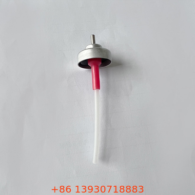 L Actuator Aluminium Metered Aerosol Valve สำหรับกระป๋องสเปรย์เครื่องสำอาง