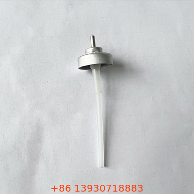 L Actuator Aluminium Metered Aerosol Valve สำหรับกระป๋องสเปรย์เครื่องสำอาง