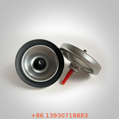 พลาสติก Stem Gas Lighter วาล์วกับใส lacquered ทองเหลืองกระดาษหมึกปรับแก้ว