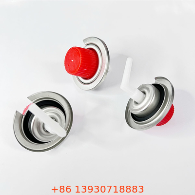 Buna Inner Gasket Butane Gas Cartridge Valve สำหรับกระป๋องเชื้อเพลิงบิวเทน