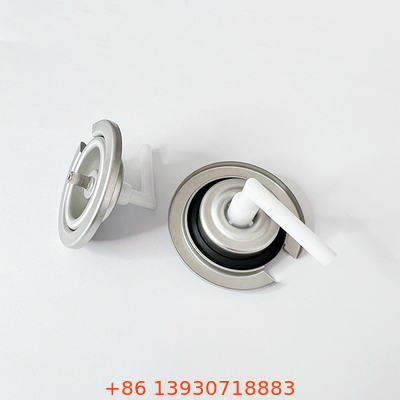 25.4mm Camping Butane Gas Valve สำหรับกระป๋องสเปรย์กระป๋องติดผนังแบบตรง