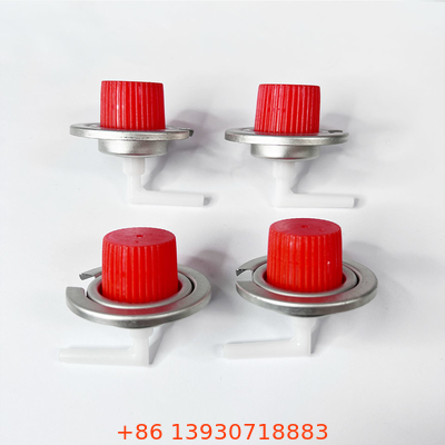 Tinplate Camping Cartridge Butane Gas Valve หนึ่งนิ้วยาวใช้ชีวิต