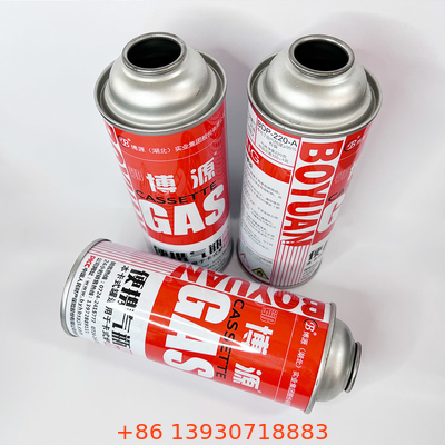220g/227g กระป๋องแก๊สบิวเทน 1X กระป๋องสำหรับเตาแคมป์ปิ้งบาร์บีคิวในครัวเรือน