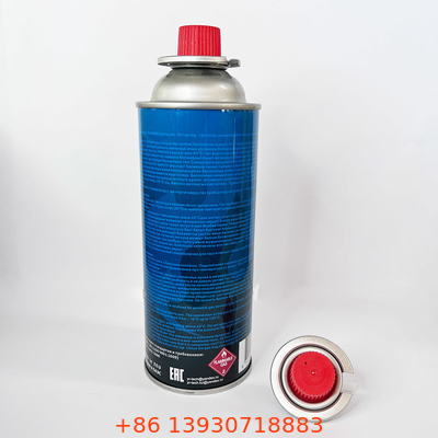 Tinplate Camping Cartridge Butane Gas Valve หนึ่งนิ้วยาวใช้ชีวิต