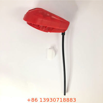 ตัวกระตุ้นละอองลอย PP และ POM สีขาวพร้อมท่อต่อสำหรับผู้ซื้อ B2B