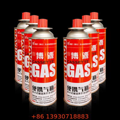 คาร์ทริจก๊าซบูเทนพรีเมี่ยมสําหรับเตาอบพกพาและอุปกรณ์แคมป์ - กระป๋องน้ํามันที่มีประสิทธิภาพสูง