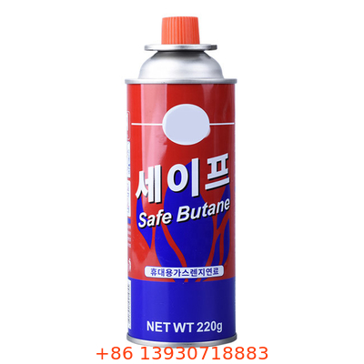 ตลับเตาแก๊สแบบพกพา Off Set Printing ทนทาน 227g Weight