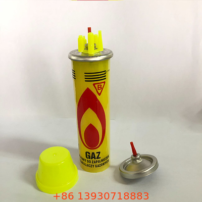 ภายนอก 80ml Butane Gas Lighter Refill เตาบิวเทนแบบพกพาแบบเติม