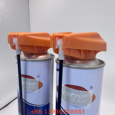 3.30 มม ท่อ กว้างภายนอก Aerosol Spray Nozzle with Extension Tube Nozzle ความกว้าง 50.13 มม