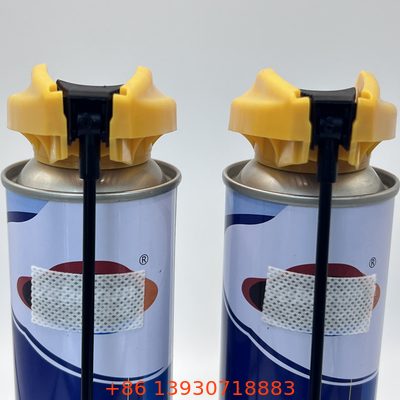 3.30 มม ท่อ กว้างภายนอก Aerosol Spray Nozzle with Extension Tube Nozzle ความกว้าง 50.13 มม