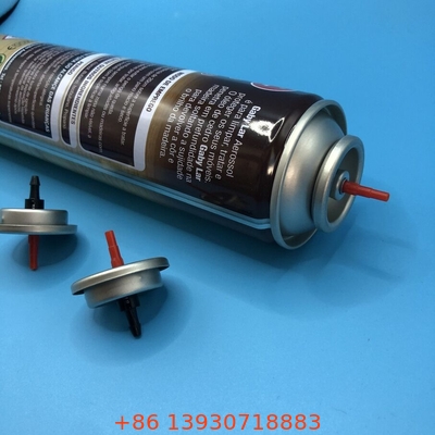 พลาสติก / โลหะ กล่องไฟก๊าซ วาล์วเติมน้ําใส ช้อนกระดาษหมึก lacquered และ Buna Gasket