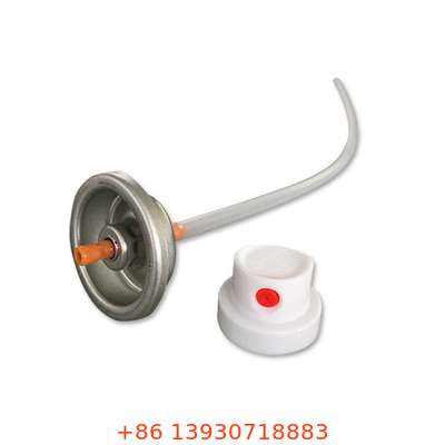 วาล์วระบายน้ํา Aerosol Valve Spray Paint วาล์วที่มีช่องโป่ง ф2.0×ф0.33mm Housing