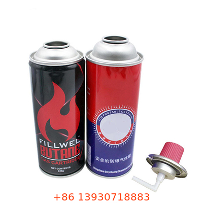 CMYK 4 สีและสี Panton การปรุงอาหาร บูเทนก๊าซกระปุกสําหรับบาร์บีคิว