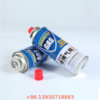 กระป๋องก๊าซบูแตน - สินค้าที่มีสี CMYK 4 และสี Panton