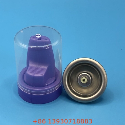 กลอนอลูมิเนียม Inverted Aerosol Hair Mousse Valve สําหรับการใช้งานที่แม่นยํา
