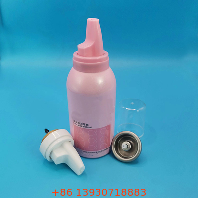 Compact Hair Mousse Spray Valve โปรแกรมสไตล์แบบพกพา