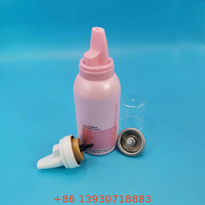 Compact Hair Mousse Spray Valve โปรแกรมสไตล์แบบพกพา