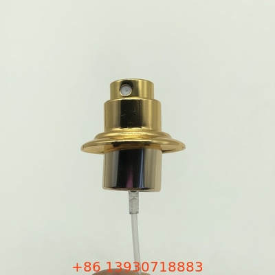 Premium Perfume Pump Mist for Luxury Fragrance Brands with Gold Finishes