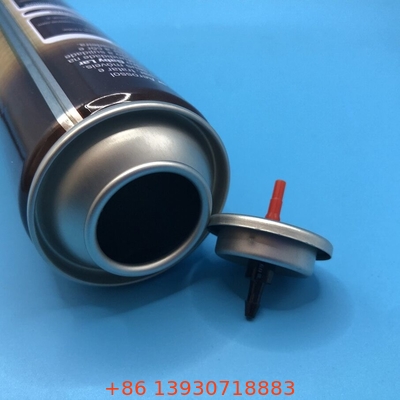 พลาสติกหรือโลหะ Stem Gas Lighter Refill Valve สําหรับเครื่องจุดไฟบูเทนทั่วไป