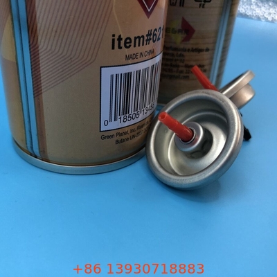 พลาสติกหรือโลหะ Stem Gas Lighter Refill Valve สําหรับเครื่องจุดไฟบูเทนทั่วไป