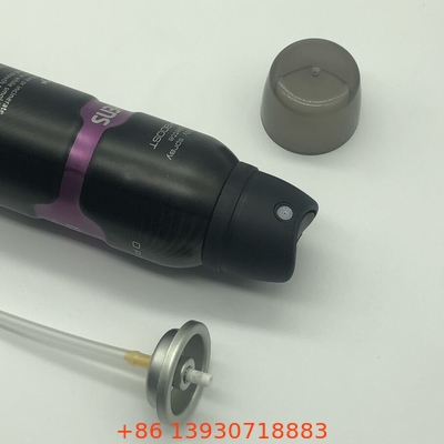 วาล์วสเปรย์ร่างกายแบบดีโอเดอร์แรนท์ไร้กลิ่นหอมที่มีสูตร hypoallergenic