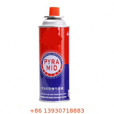 ขนาดของกระป๋องก๊าซบุเทน 65 X 158 มม เนื้อหาของกระป๋องสําหรับก๊าซและก๊าซเบา