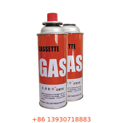 วาล์วสเปรย์สำหรับเตาบิวเทน พร้อมฝาครอบป้องกันสีแดง และปุ่มควบคุมการไหลที่แม่นยำ